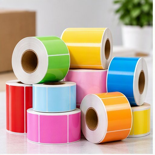 Chromo paper labels supplied by SNA Infotech in Gujarat