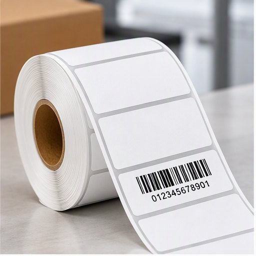 Direct thermal labels supplied by SNA Infotech in Gujarat