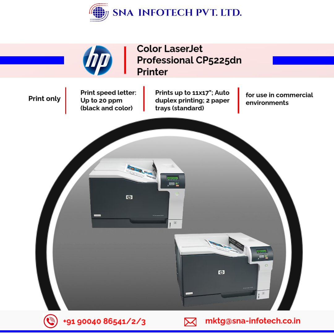 HP Color LaserJet Professional CP5225 Series