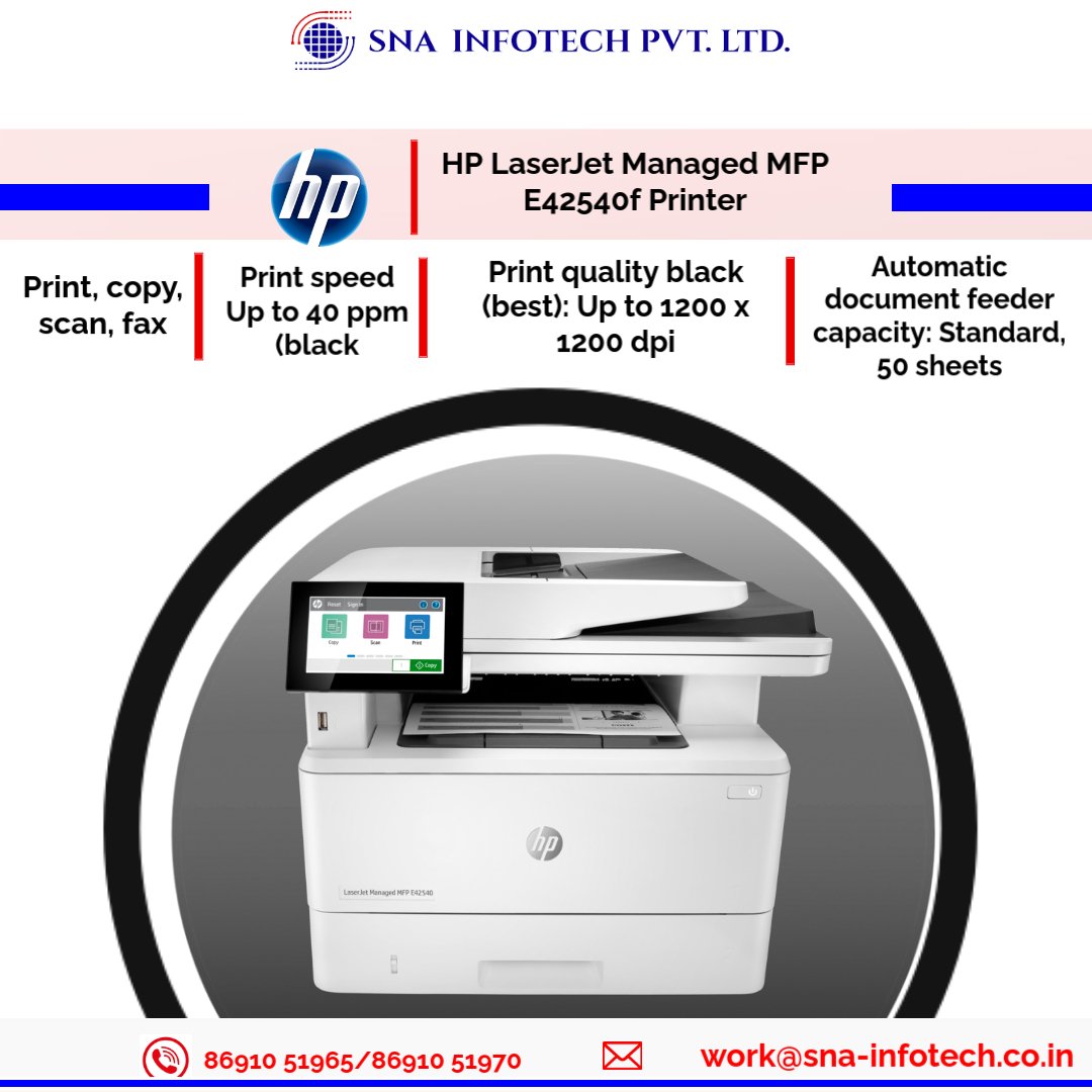 HP LaserJet Managed MFP E42540f