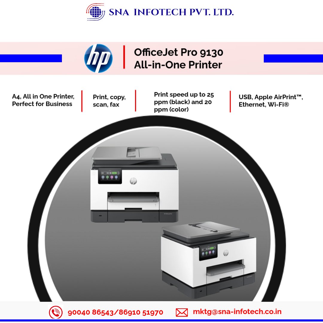 HP OfficeJet Pro 9130 All-in-One